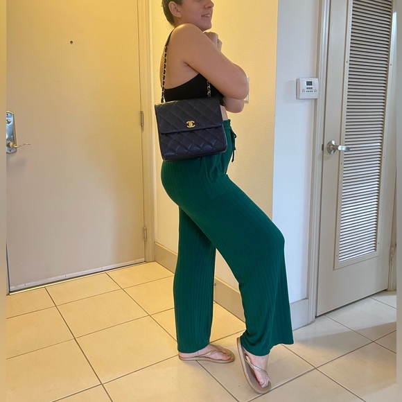 Chanel 1996 Classic Single Flap Square Medium Blue - Picture 15 of 16